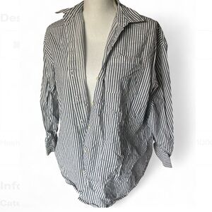Old Navy Striped Button-Up Shirt